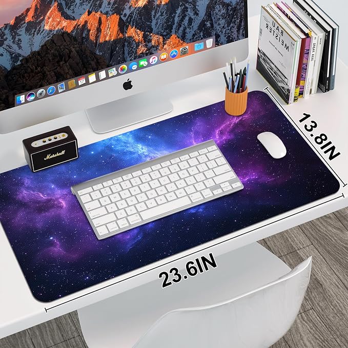Leather Desk Mat, Desk Pad for Keyboard and Mouse Large Mouse Pads for Desk | Waterproof Desk Mat, Desk Matt for Desktop, Laptop Blotter, Keyboard Pad, Large Mouse Pad, Desk Essentials