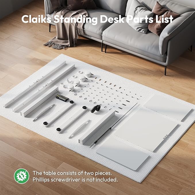 Large Electric Standing Desk,63x28 Inches Adjustable Height Stand up Desk, Sit Stand Home Office Desk, 3 Preset Heights,Equipped with Hooks,Ergonomic Computer Desk Workstation，White