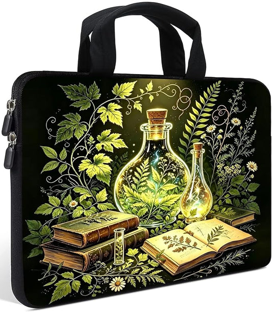 15.6" Laptop Sleeve 14" 15" 15.4" Chromebook Case Ultrabook Case Notebook Sleeves PC Messenger Bag (XM-15ST-4)