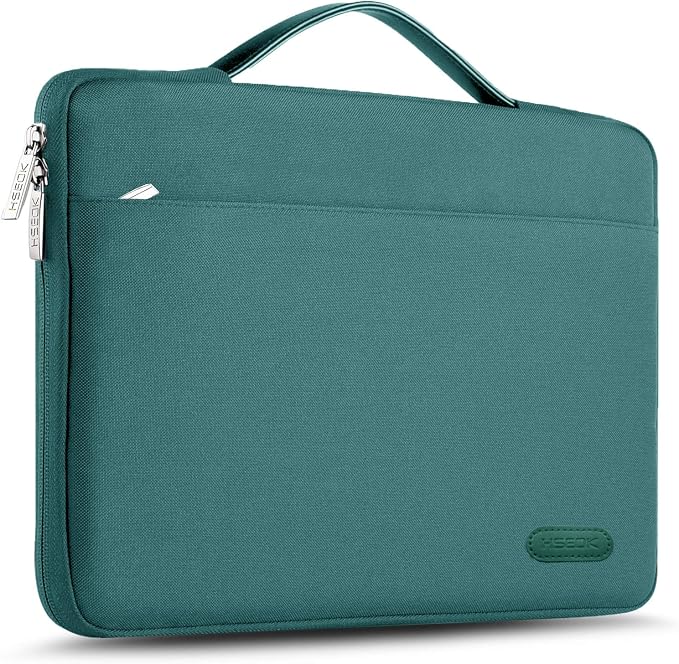 Hseok Laptop Sleeve 13-14 Inch Case Briefcase Compatible with MacBook Neo Pro 14 M5/M4/M3/M2/M1, All Models 13.3 Mac Air/Pro, XPS 13 14, Most Popular 13"-14" Notebooks,D01E01