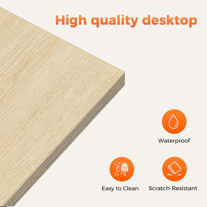 Mericonia 32 inch Rolling Computer Desk with Wheels, Gaming Desk for Small Spaces, Modern Simple Style Table for Home Office, Study Writing Table