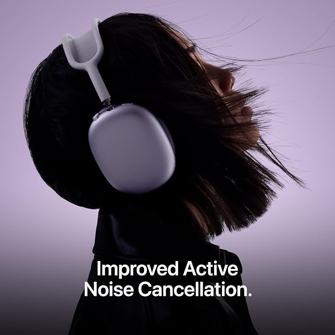 Apple AirPods Max 2 Wireless Over-Ear Headphones, Active Noise Cancellation, Adaptive Audio, Personalized Spatial Audio, Live Translation, Bluetooth Headphones – Starlight with AppleCare+ (2 years)