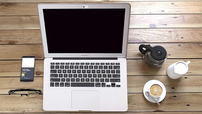 CloudValley Camera Cover Slide, 0.023Inch Ultra-Thin Black&White, Web Webcam Cover for MacBook air, Laptop, iMac, Desktop, PC, MacBook Pro, iPad, iPhone 8/7/6, Privacy Protection [2 Packs]