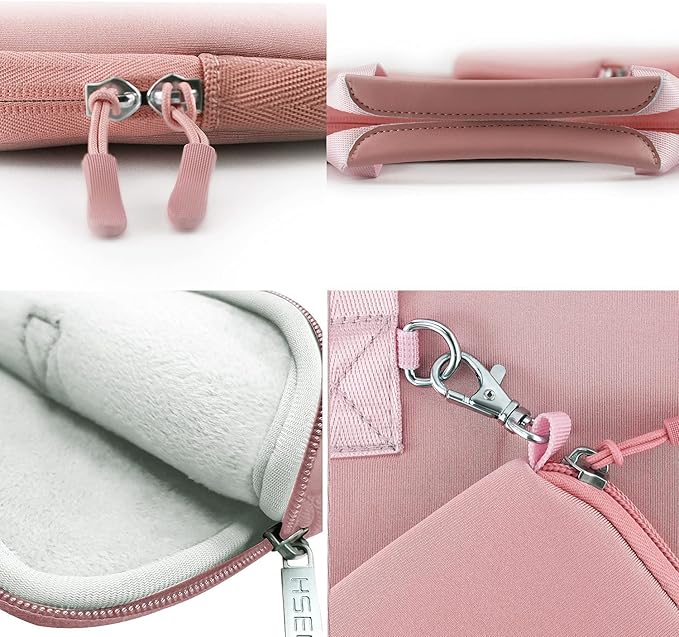 Laptop Sleeve 12.9-13 inch Case with Small Pouch Compatible with MacBook Neo 13, MacBook Air Pro 13 M5/M4/M3/M2/M1, iPad Pro Air 12.9" 13", XPS 13 and Most 12.9-13 inch Notebooks,P02K01