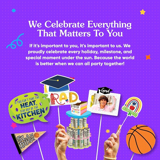 Big Dot of Happiness Funny Classic Back to School - First Day of School Decorations and Photo Booth Props Kit - 10 Piece
