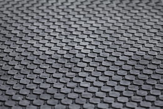 Guardian 24030502BY Air Step Anti-Fatigue Floor Mat, Vinyl, 3'x5', Black with Yellow Stripes, Reduces Fatigue and discomfort, Can be Easily Cut to fit Any Space