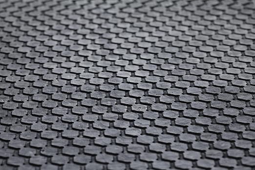 Guardian 24020302BY Air Step Anti-Fatigue Floor Mat, Vinyl, 2'x3', Black with Yellow Stripes, Reduces Fatigue and discomfort, Can be Easily Cut to fit Any Space