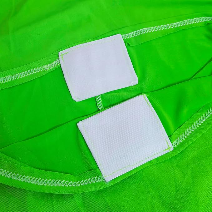 Spandex Dining Chair Cover Covers Slipcovers for Wedding Banquet (Green)