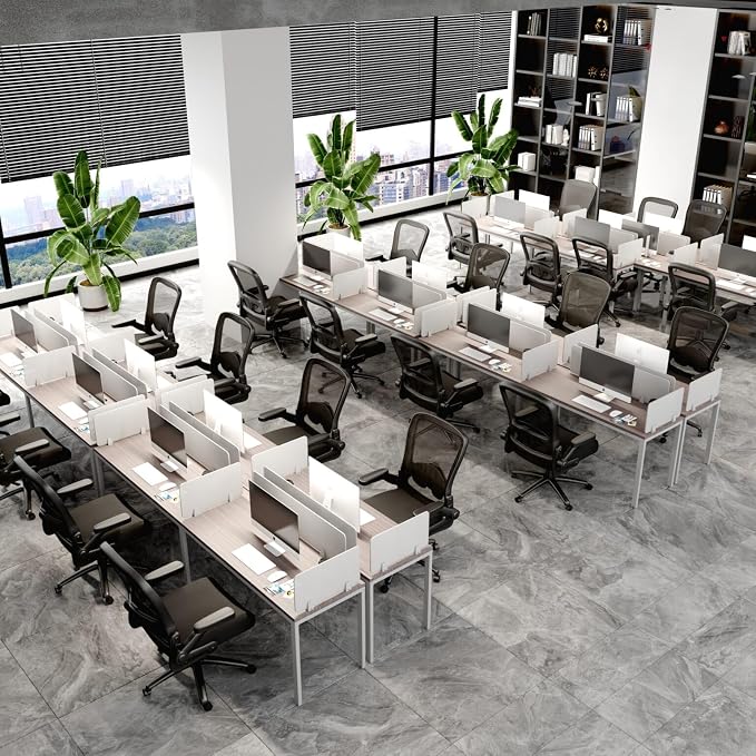 BOSS Heavy Duty Flip Arm Mesh Task Chair – Big & Tall Ergonomic Office Chair