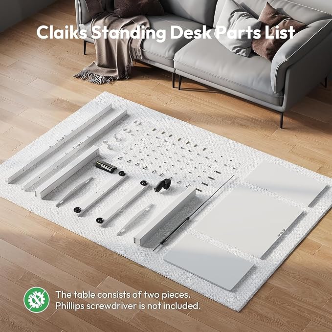Large Electric Standing Desk,63x28 Inches Adjustable Height Stand up Desk, Sit Stand Home Office Desk, 3 Preset Heights,Equipped with Hooks,Ergonomic Computer Desk Workstation，White