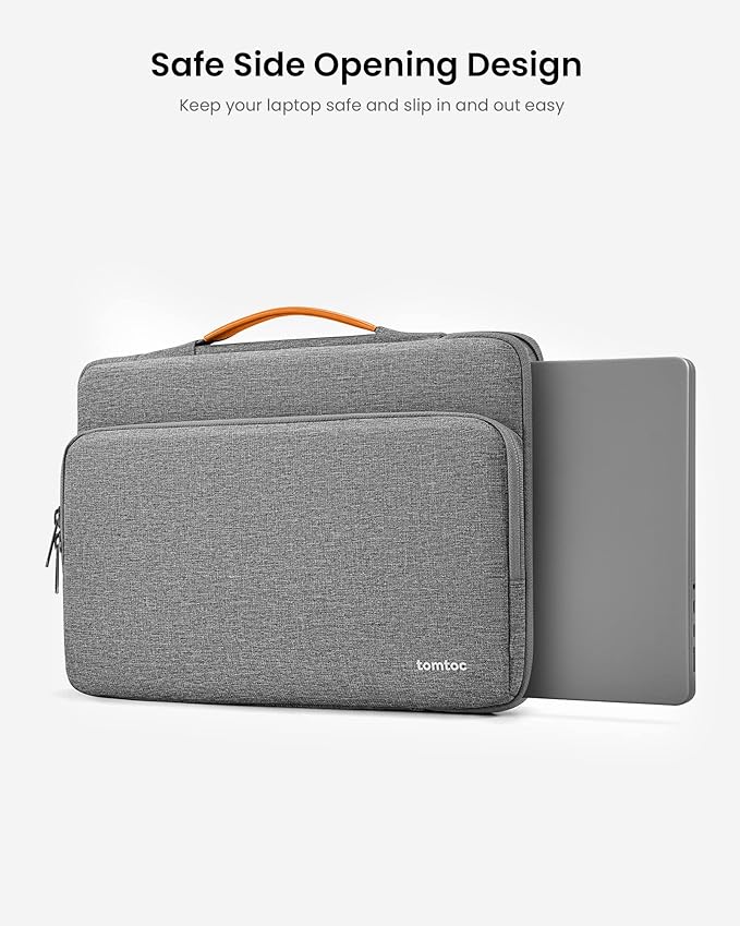 tomtoc 360 Protective Laptop Case for 15-inch New MacBook Air M5 (2026), M4/A3241 M3/A3114 M2/A2941, 15 Inch Microsoft Surface Laptop 7/6, Dell XPS 15 Plus, 15-in MacBook Pro, Acer HP Chromebook 14