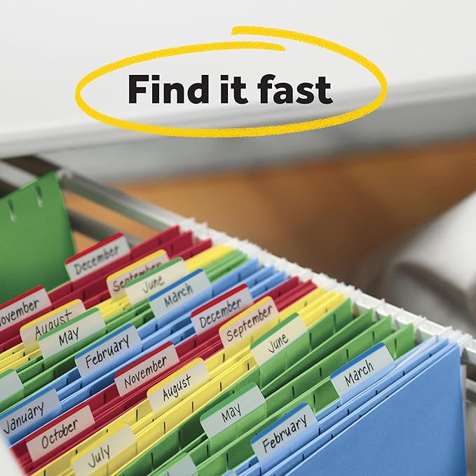 Post-it Tabs, 1 in Solid, Aqua, Yellow, Pink, Red, Green, Orange, 6/Color, 36/Dispenser (686-ALOPRYT)