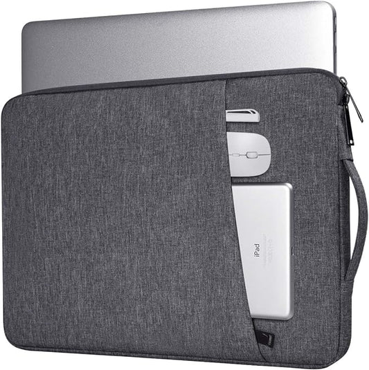 17 17.3 Inch Laptop Sleeve Case Bag for ASUS VivoBook Pro 17/ASUS TUF/ROG 17.3, HP Pavilion 17/ HP Envy, Dell Inspiron 17, Protective Waterproof Carrying Travel Case(Space Grey)