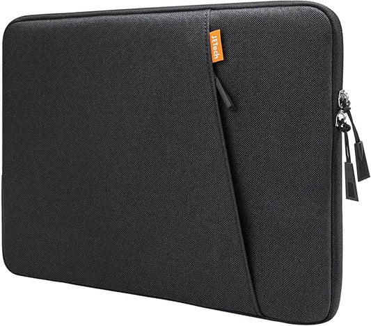 JETech Laptop Sleeve for 16-Inch MacBook Pro (M1-M5, 2019-2026), Waterproof Bag Case with Pocket, Compatible with 16 Inch Notebook (Black)