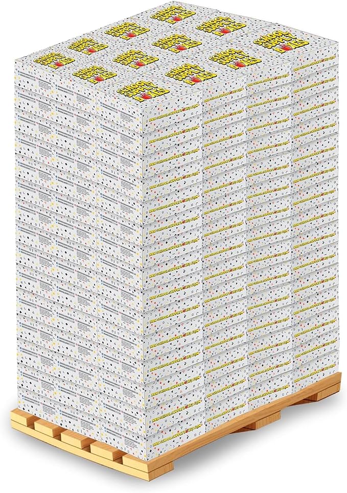 School Supply Boxes | Budget Saver Pallet (180 Boxes) | Back to School Essentials Kit for Students & Teachers | Includes Spiral Notebook, Crayons, Pens, Pencils, Glue & More