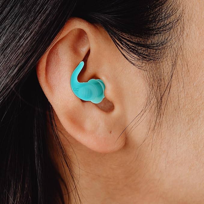 Ciieeo Noise Reduction and Studying, Reusable Silicone Carrying Case, Left Right Ear Pair for Snoring, Concerts, and Industrial Noise Protection