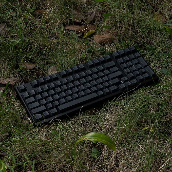 PBT Japanese Gray Keycaps 144 Keys Cherry Profile DYE-Sub Custom Minimalist Keycaps for 60% 65% 70% 75% Cherry Gateron MX Switches Mechanical Keyboards