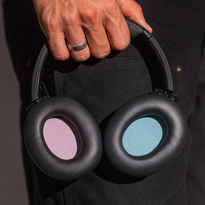 Skullcandy Crusher ANC 2 Wireless Over-Ear Bluetooth Headphones with Multi-Sensory Bass, Active Noise Cancelling, Up to 60 Hours Battery, Microphone for iPhone Android - All Love 2026