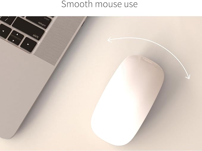 RENMTURE Dual-Sided Large Desk Pad, Faux Leather Natural Cork Mouse pad, Desk Accessories Protector, for Office and Home Work (Off-White, 36"x17")