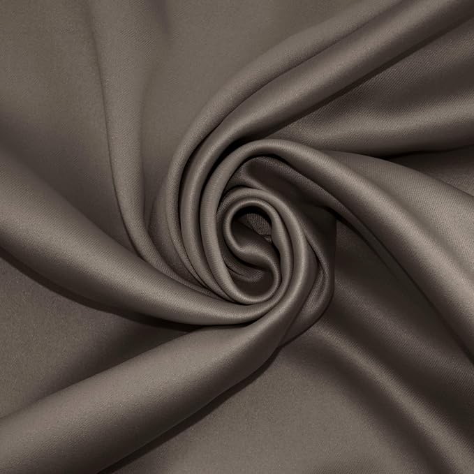 Sun Zero Nordic Theater Grade Extreme 100% Blackout Grommet Curtain Single Panel, 52" x 84", Taupe