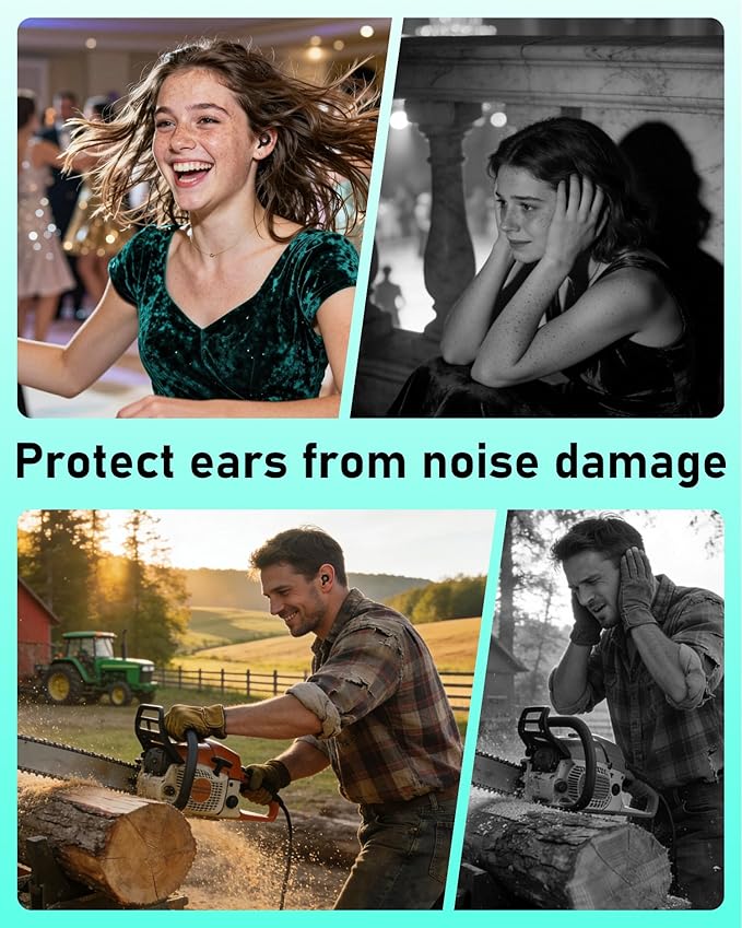 Ear Plugs for Sleeping,30dB Noise Cancelling Earbuds,Concert Ear Plugs for Swimming,Snoring,Sider Sleepers Airplane,Silicone Ear Plugs for Noise Reduction,Side Sleepers Invisible Earbuds
