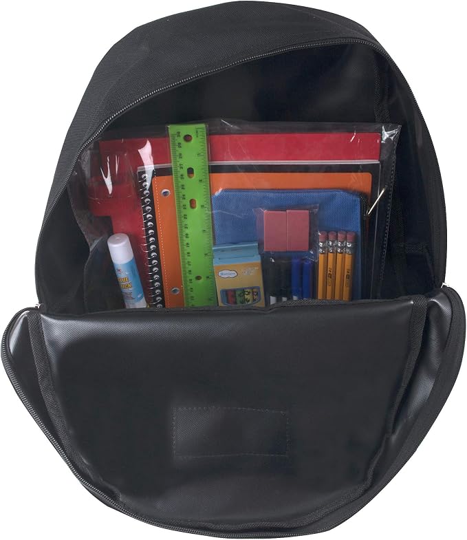 24 Pack Bulk Backpacks with School Supplies for Kids - Trailmaker Wholesale Backpack and School Supplies Kits