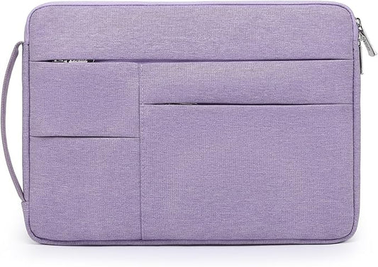 HYZUO 13.3-14 Inch Laptop Sleeve Bag for MacBook Pro 14 M5-M1 Pro/Max A3426 A3427 2026-2021, MacBook Air/Pro 13, 13.8-13.5 Surface Laptop/Book, NoteBook Case for 13" HP Dell Lenovo Asus, Lilac Purple