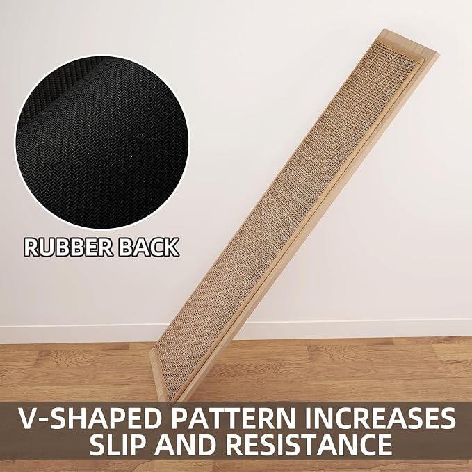 SUMLANS Kitchen Mat 1 PCS, Cushioned Non Slip Rugs for Kitchen Floor, Absorbent Runner Comfort Standing Mats Washable for Kitchen, Office, Home (Brown, 17.3"x30")