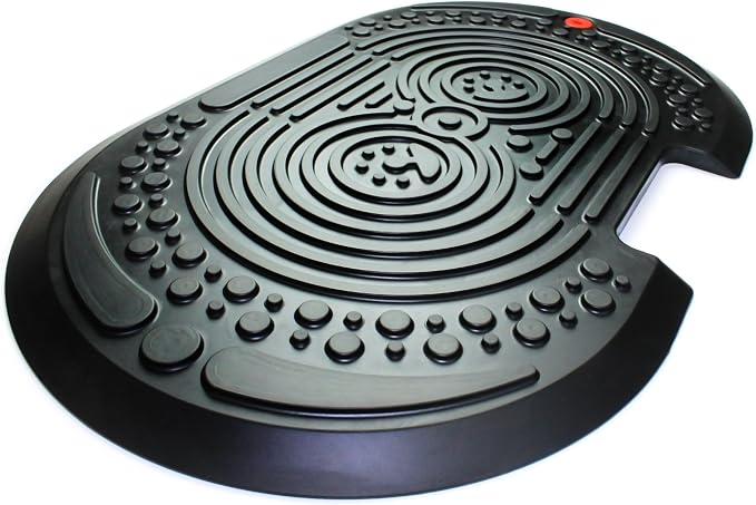 System 2000M Lite Ergonomic Anti-Fatigue Floor Comfort Mat, Non-Slip Base for Standing Desks, 20" x 32" Large Gray Floor Mat for Home, Office, Kitchen & Gaming Use
