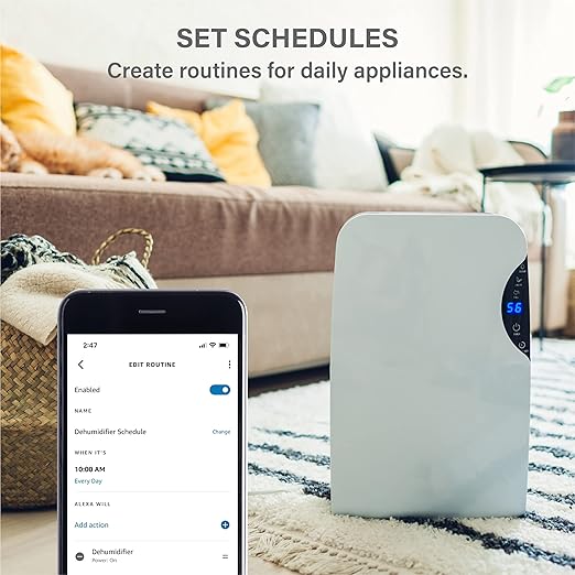 Sengled Smart Plug, S1 Auto Pairing with Alexa Devices, Energy Monitoring, Smart Outlet Remote Control, 15A Smart Socket, 1800W, Timer & Schedule, Bluetooth Mesh Smart Home, No Hub Required, 2-Pack
