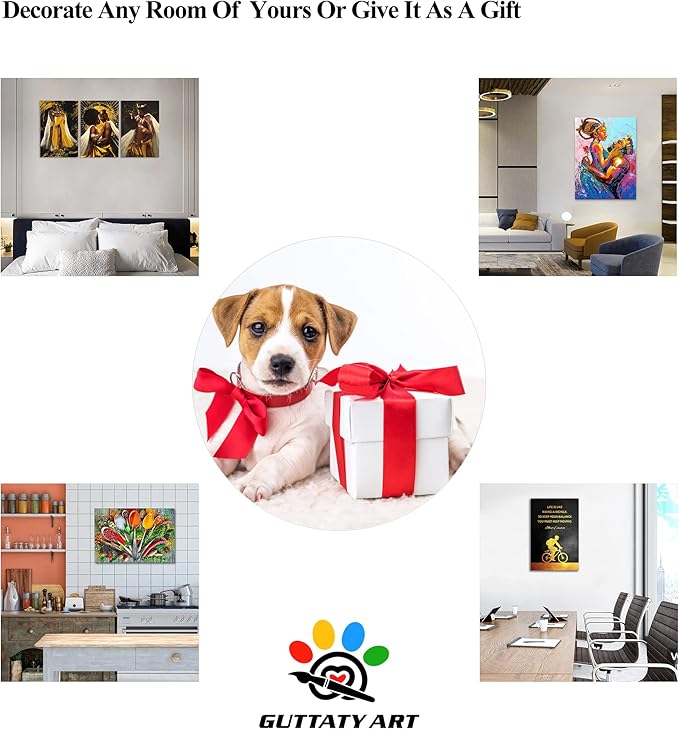 Office Wall Art-3 Panel Motivational Canvas Art for Home Office, Inspirational Quote Wall Decor, Entrepreneur Words Poster Frame 16'x24'x3Pcs