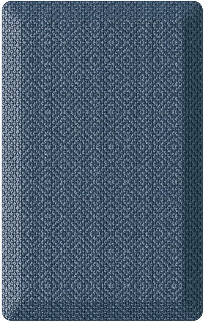 Ophanie Kitchen Mats for Floor,3/4 inch Thick,17x28 Anti Fatigue Cushioned Mat with 99+ Pairs of Anti-Slip Bottom Ridges,Kitchen Rugs,Waterproof,Comfort Ergonomic Standing Mat for Office,Home,Sink