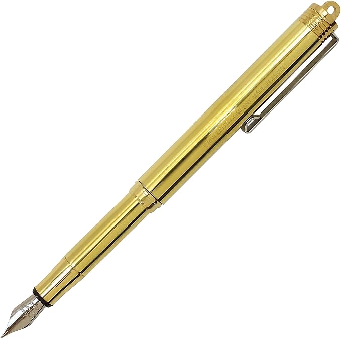 Traveler's company Brass Fountain Pen