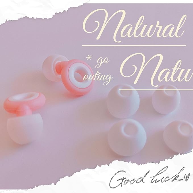 Sleep Noise Cancelling Earplugs Made of Silicone Soft Earplugs Provide Comfortable and Safe Protection for Hearing Make It The Main Force for Focused Learning and Work (Pink)