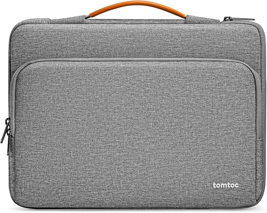 tomtoc 360 Protective Laptop Carrying Case for 13-inch New MacBook Air M5(2026), M4/A3240 2025, M3/A3113, M2/A2681 M1/A2337, 13“ MacBook Neo/Pro, iPad Pro M5 & iPad Air M4, Water-Resistant Laptop Bag