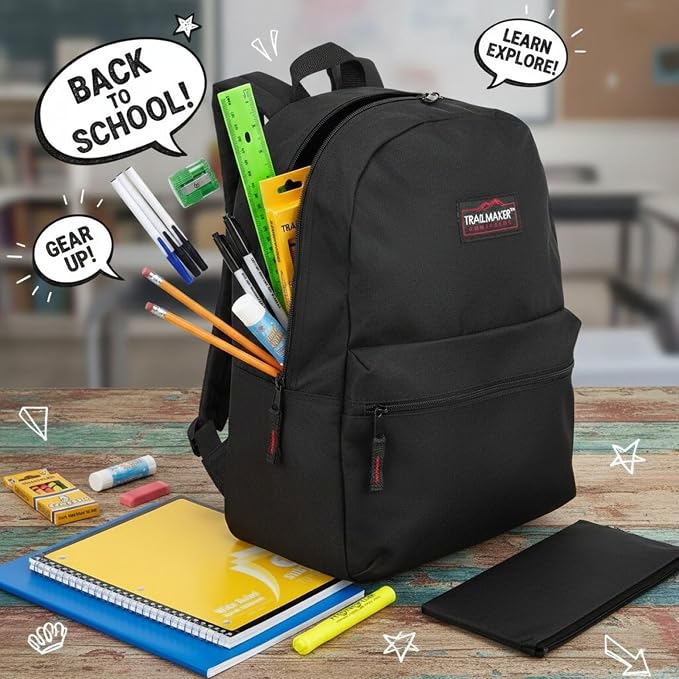 Trailmaker 720 Pack Bulk School Supply Kits | 30 Piece Classroom Supply Sets for Elementary & Middle School | Notebooks, Pencils, Crayons & Essentials | Ready-to-Distribute Kits for Teachers, Districts & Organizations