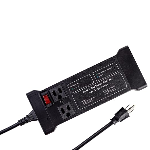 Cellular Smart Plug 4G LTE No WiFi Needed with API Remote Control