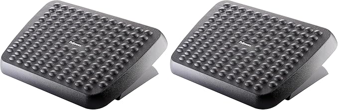 Fellowes 48121 Standard Foot Rest, Graphite (Pack of 2)