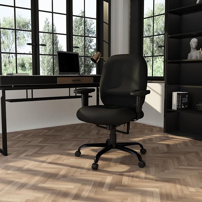 Boss Office Products Heavy Duty Task Chair, Black