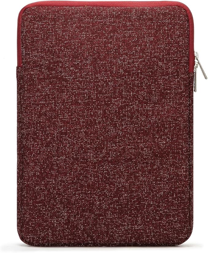 Kinmac 360° Protective Vertical Laptop Sleeve Case Cover Bag (Snow Wine, 15 inch-15.6 inch)