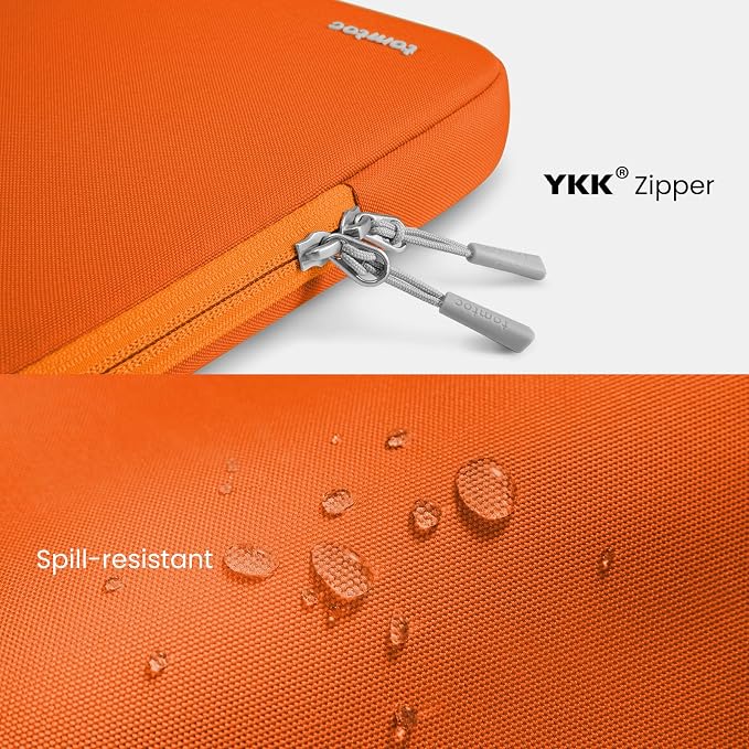 tomtoc 360° Protective Laptop Sleeve for 14-inch New MacBook Pro M5 Pro/Max (2026) A3426 A3427 A3434 M4/M3/M2/M1 A3112 A3401 A3185, Water-Resistant Laptop Case Fits Dell XPS 14 & 13.8" Surface Laptop