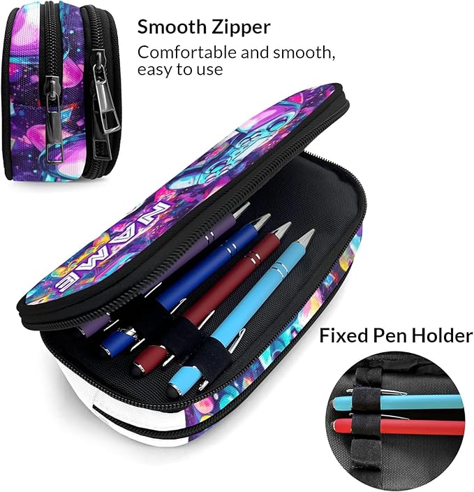 Personalized Gamer Player Kids Backpack for Boys-Custom School Backpack and Lunch Box Set with Name-Back to School Supplies for Preschool Elementary Kindergarten-Cool Colorful Casual Bookbag Schoolbag