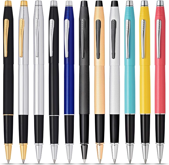 Cross Classic Century Ballpoint pen & Rollerball pen - Black Lacquer