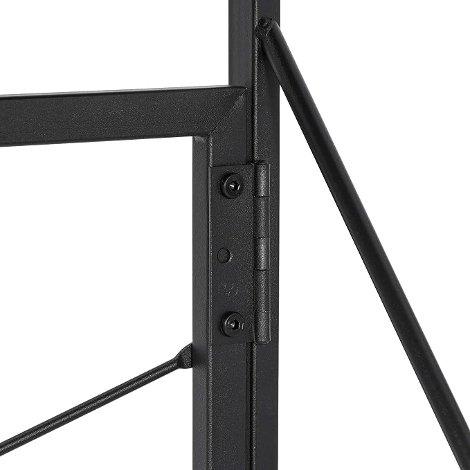 Folding Computer Desk Writing Table Study Work Station Portable Notebook PC Laptop Standing Desk Home Office, Espresso