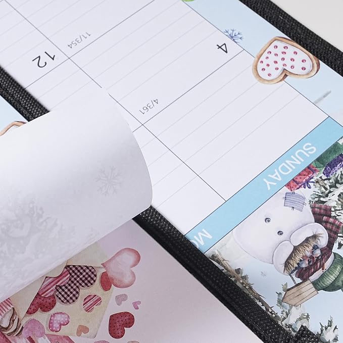 2026-2027 Desk Calendar - Large Desk Calendar 2026-2027, Jul.2026 - Jun.2027, 22" x 17", 12 Months Desktop Calendar with Corner Protectors, Desk Pad, Large Ruled Blocks - 12 Different Themes