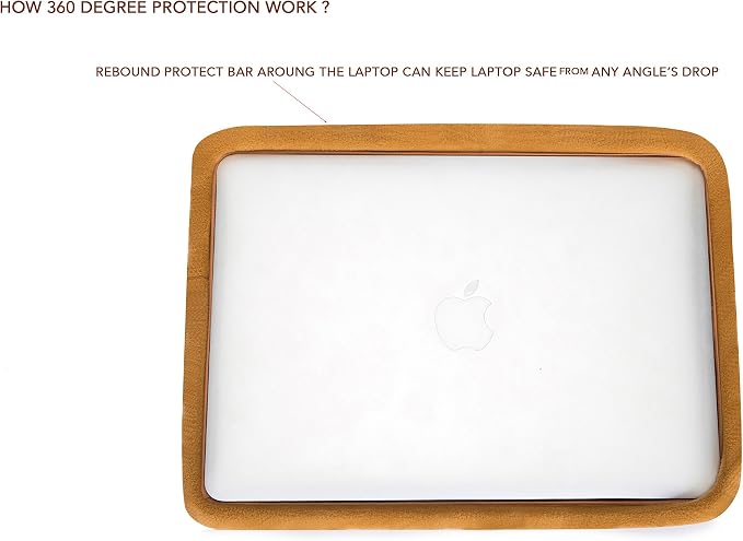 Kinmac 360° Protective Vertical Laptop Sleeve Case Cover Bag with Pocket for MacBook Pro 14 inch,14 inch-14.4 inch HP Lenovo Dell ASUS Acer Laptop Computer (Grey)