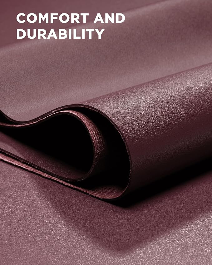YSAGi 55" x 17" Large PU Leather Desk Mat for Keyboard and Mouse - Waterproof Non-Slip Desk Pad Protector for Office, Home, Writing Desk, Dark Pink