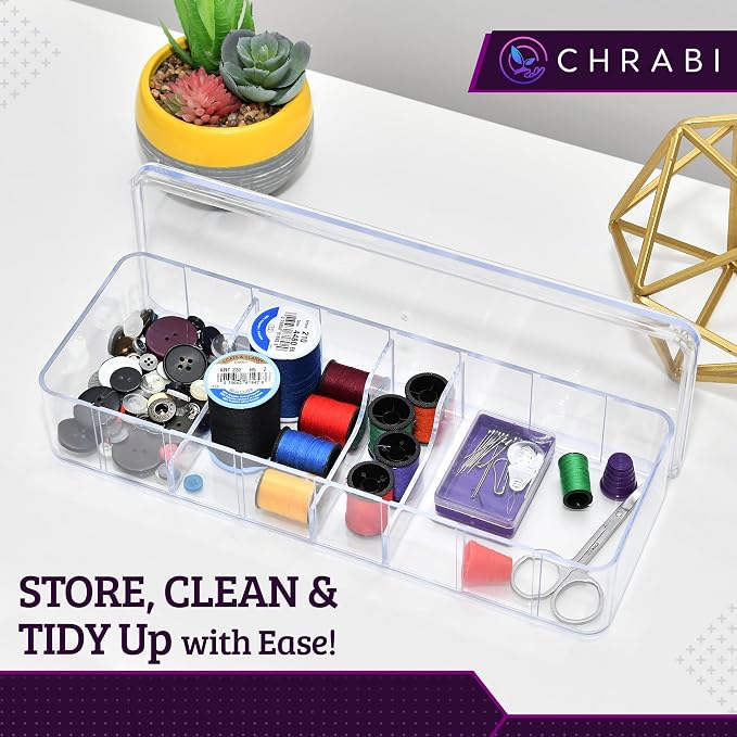 Set of 3 Cable Organizer Box W/Labels - Charger Box, Stackable W/Lids-Cord Organizer Junk Drawer- Cord Storage Box for Desk -Cable Organizer case, Multiuse Organizer