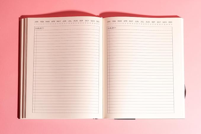 DesignWorks Ink Standard Issue Notebook No. 3, Undated Daily Planner & Writing Journal, 192 Lined Pages, Pen Holder, Small Notebook for Work & Journaling, 6.75 x 8.5 in, Green