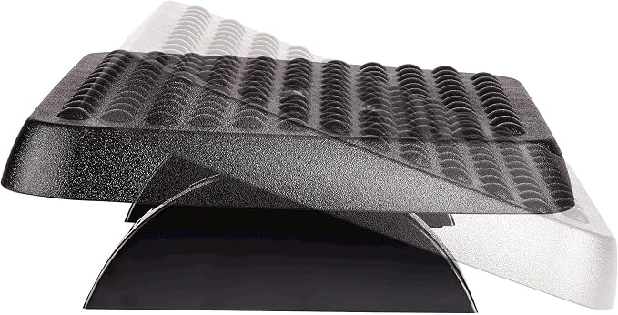 Fellowes 48121 Standard Foot Rest, Graphite (Pack of 2)